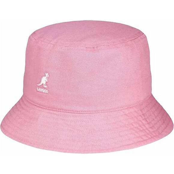 NEW KANGOL women\'s tie dye cotton bucket hat in pepto
